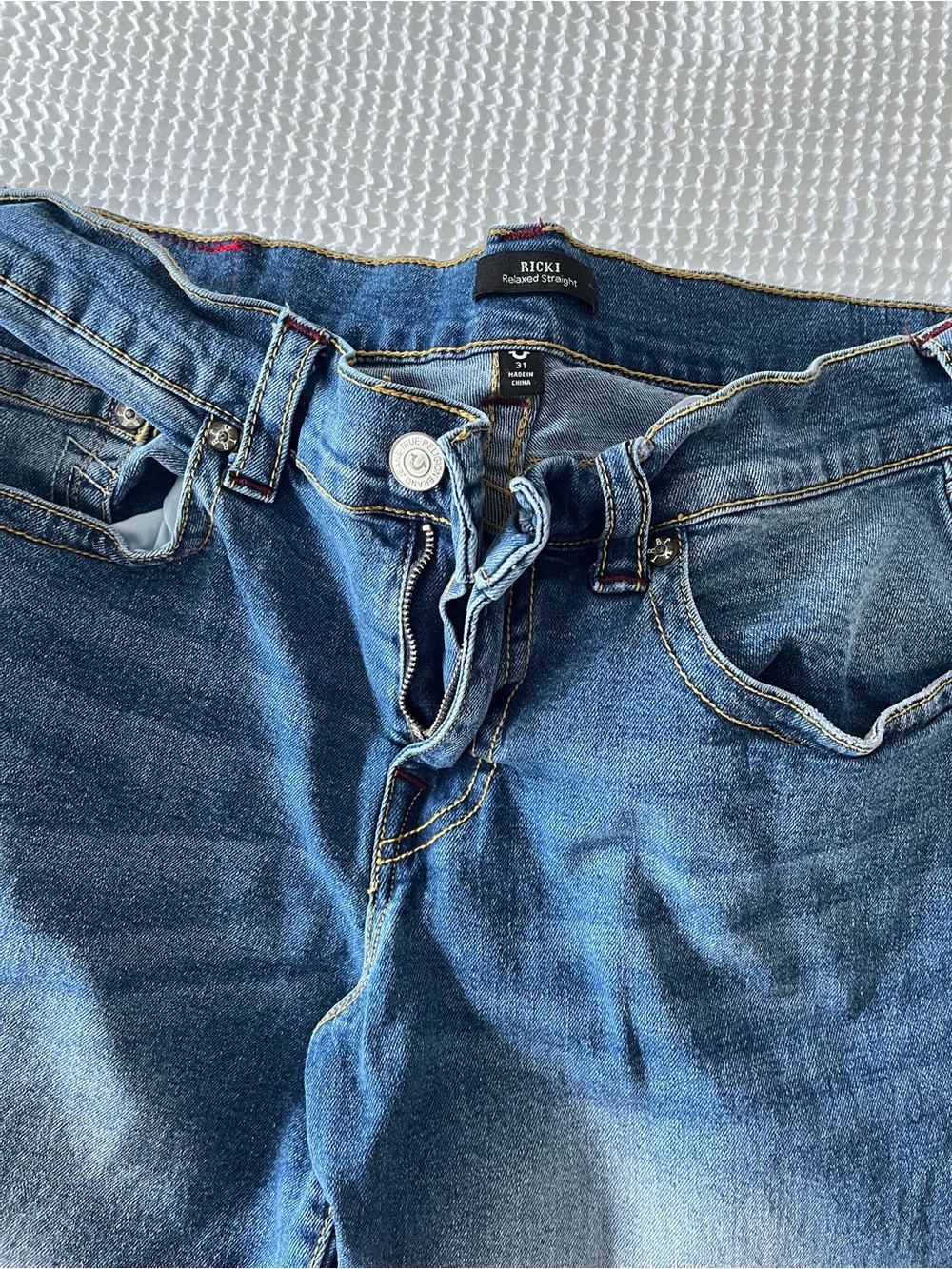 True Religion Women's Straight Leg Jeans